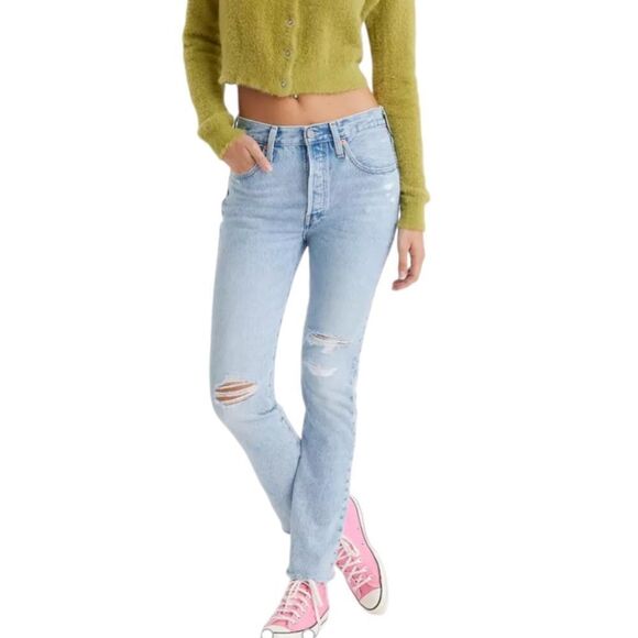 Levi's Denim - Levi's® Premium 501® SKINNY WOMEN'S JEANS In Medium Wash